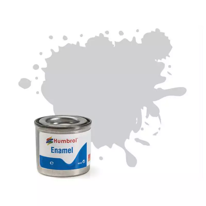 Humbrol 11 MET Silver (argent métallisé) - peinture enamel 14ml AA0120