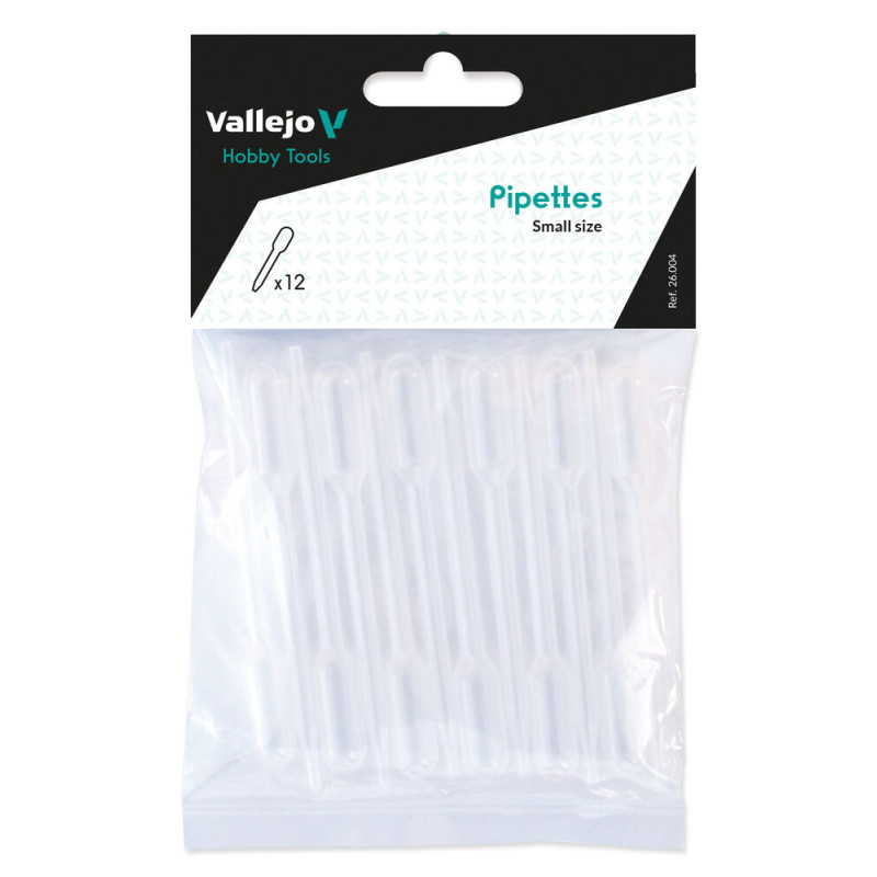 Pipettes petite taille 1ml (x12) - VALLEJO 26004