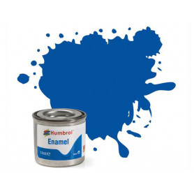 Humbrol 14 French Blue Gloss (bleu français brillant) - peinture enamel 14ml AA0151