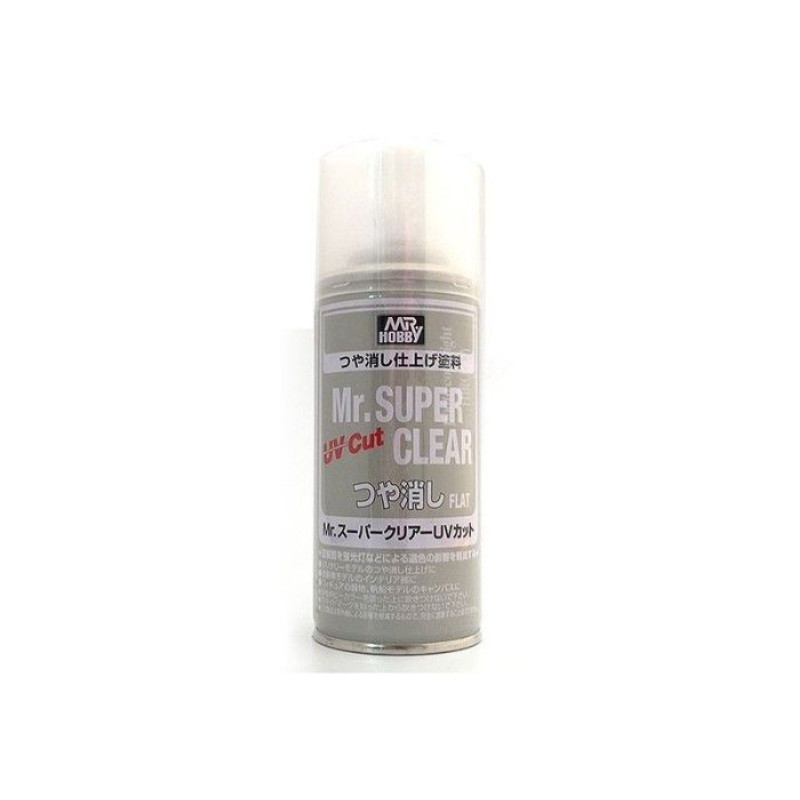 Vernis Super Mat brillant UV Cut 170ml - MR HOBBY B-523
