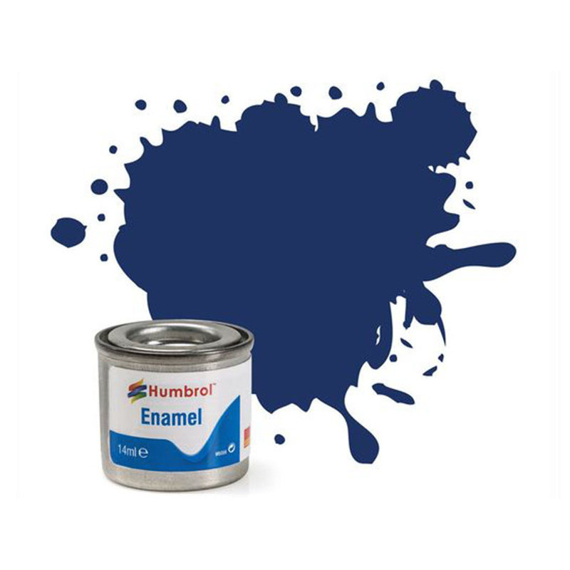 Humbrol 15 Midnight Blue Gloss (bleu nuit brillant) - peinture enamel 14ml AA0165