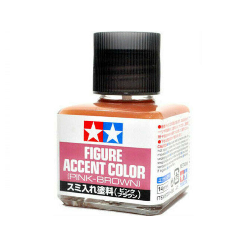 Jus enamel Pink Brown Figure Accent Color Panel Line 40ml TAMIYA 87201