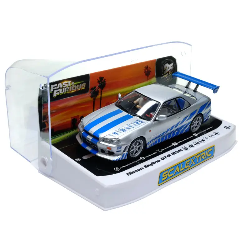 Nissan R34 Skyline Fast and Furious - 1/32 - SCALEXTRIC C4674