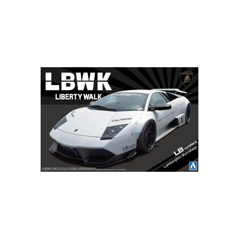 Lamborghini Murcielago Limited de Lb Works - 1/24 - AOSHIMA AO20216
