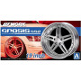Jantes 05 Work Gnosis GS2 19" - 1/24 - AOSHIMA AO05244
