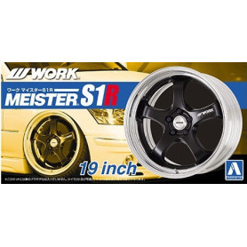 Jantes Work Meister S1R 19" - 1/24 - AOSHIMA AO05245