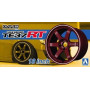 Jantes Volk Racing TE37RT 18" - 1/24 - AOSHIMA AO05302