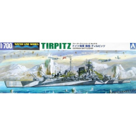 Cuirassé allemand Tirpitz - 1/700 - AOSHIMA 06749