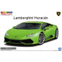 Lamborghini Huracan Vert Modèle PRÉ-PEINT - 1/24 - AOSHIMA 06642