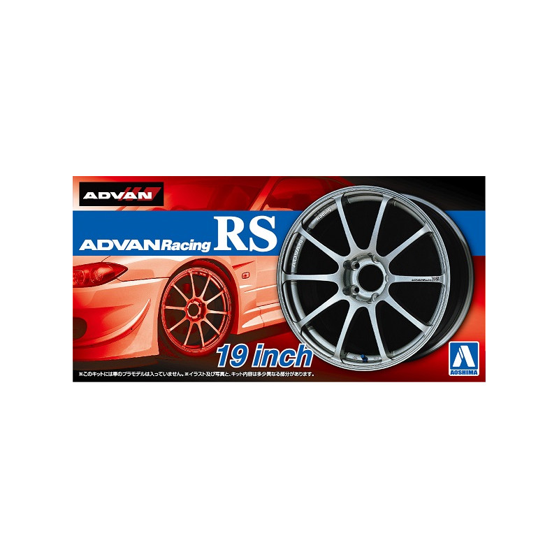 Jantes Advan Racing RS 19" - 1/24 - AOSHIMA 05378