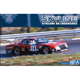 Nissan Skyline Kyalami 9TH Endurance 1982 - 1/24 - AOSHIMA 05748