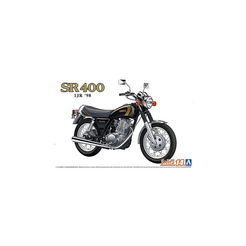 Yamaha 1JR SR400 '98 - 1/12 - AOSHIMA 06498