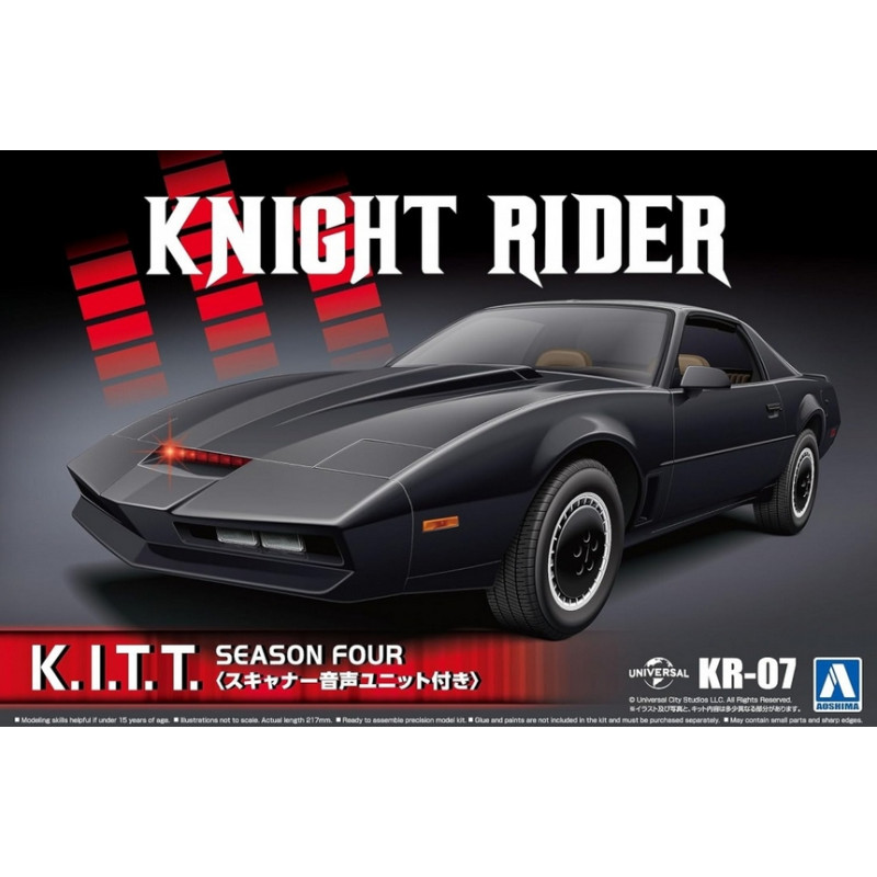 Knight Rider K2000 Kitt Saison IV Scanner - 1/24 - AOSHIMA 06561
