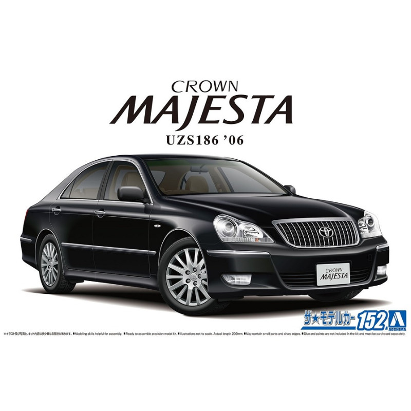 Toyota UZS186 Crown MAJESTA'06 - 1/24 - AOSHIMA 06671