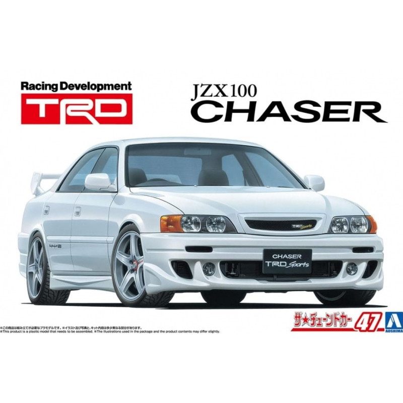 Toyota Trd JZX100 Chaser 1998 - 1/24 - AOSHIMA 06880