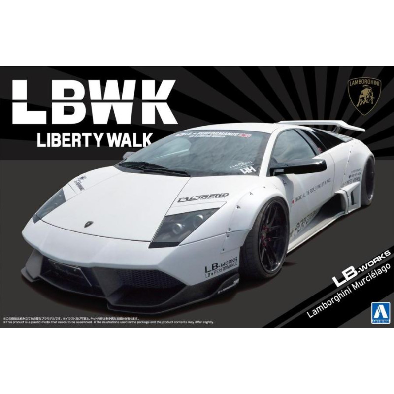 Lamborghini Murcielago Limited de Lb Works - 1/24 - AOSHIMA 20216
