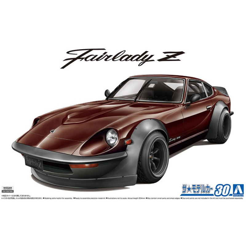 Nissan S30 Fairlady Z Aero Custom - 1/24 - AOSHIMA 05844