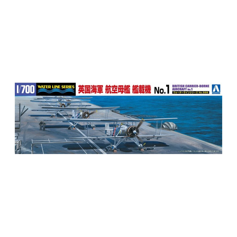 Avions embarqués britanniques - 1/700 - AOSHIMA 05942