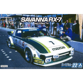 Mazda SA22C RX-7 Daytona - 1/24 - AOSHIMA 06103