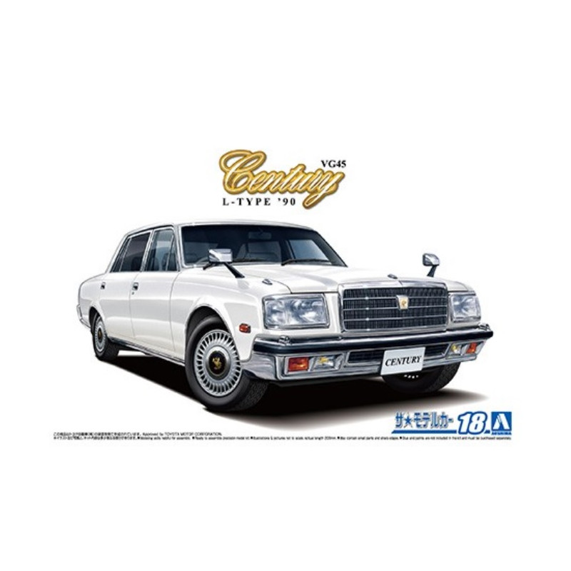 Toyota VG45 Century L-TYPE 1990 - 1/24 - AOSHIMA 06144