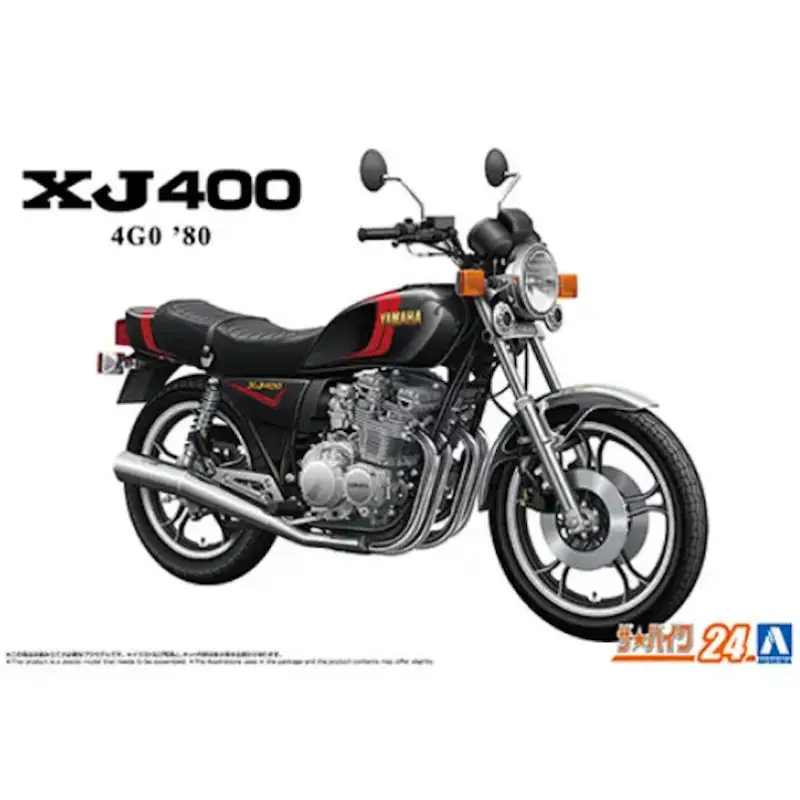 Yamaha 4G0 XJ400 '80 - 1/12 - AOSHIMA 06367