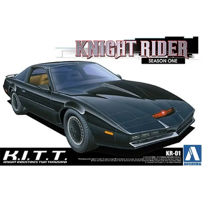 Voiture K2000 Knight Rider Season 1 - 1/24 - AOSHIMA 06320
