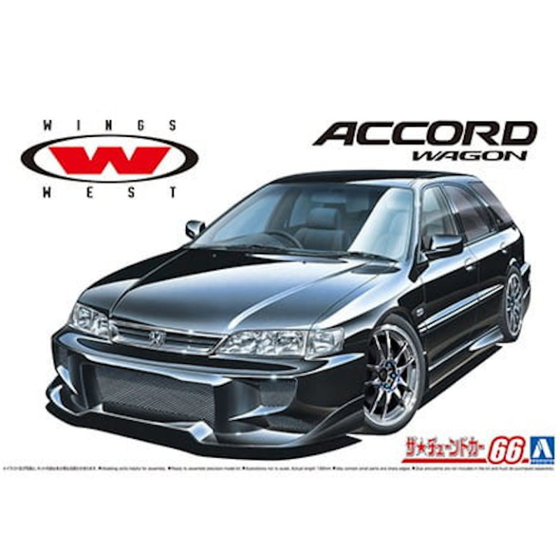 Honda Wingswest CF2 Accord Wagon 1996 - 1/24 - AOSHIMA 05803