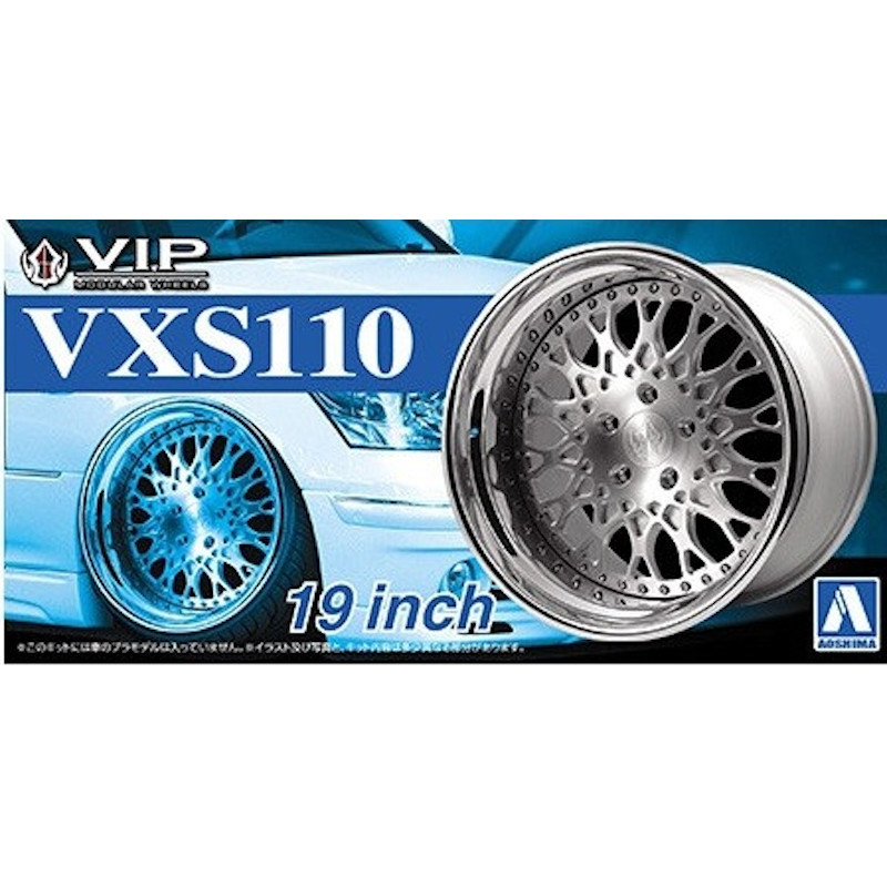 Jantes Vip Modular VXS110 19" - 1/24 - AOSHIMA 05246