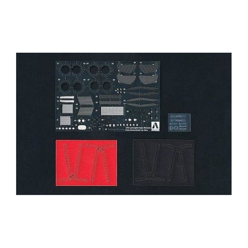 Set de détaillage Lamborghini Sesto Elemento - 1/24 - AOSHIMA 06222