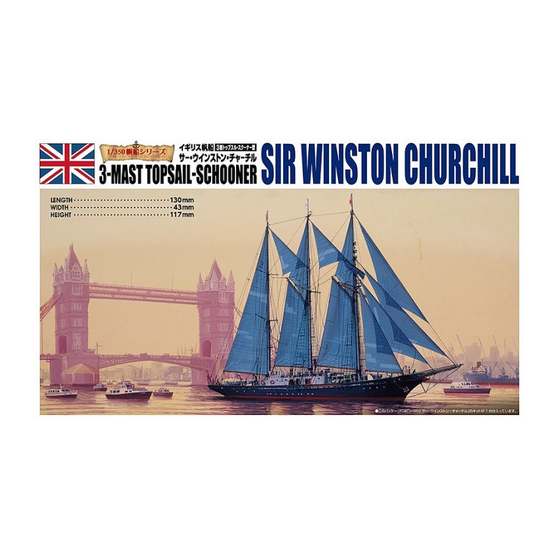 Sir Winston Churchill - 1/350 - AOSHIMA 05714
