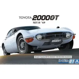 Toyota MF10 2000GT '69 - 1/24 - AOSHIMA 05729