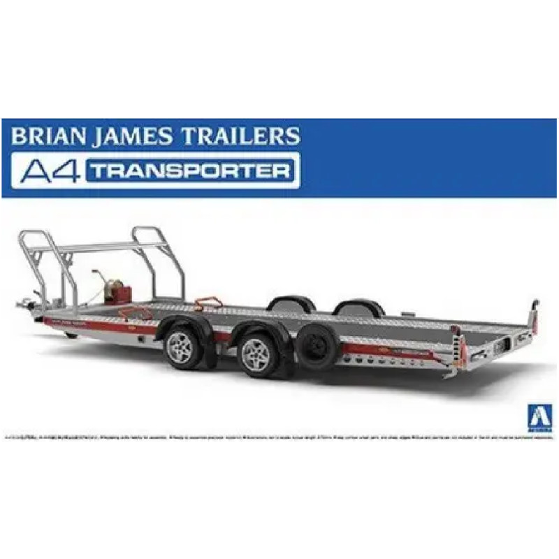 Remorque Brian James Transporter A4 - 1/24 - AOSHIMA 05260