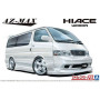 Toyota Azmax KZH100 Hiace 1999 - 1/24 - AOSHIMA 06215