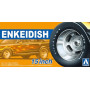 Roues Plat Enkei 15 POUCES - 1/24 - AOSHIMA 06625