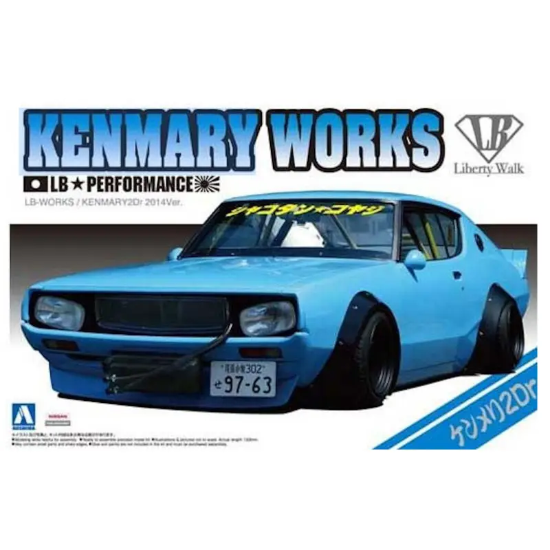 Nissan Skyline Lb Works Kenmary - 1/24 - AOSHIMA 01147