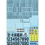 Décalcomanies Voiture de patrouille 2020 Est du Japon - 1/24 - AOSHIMA 05851