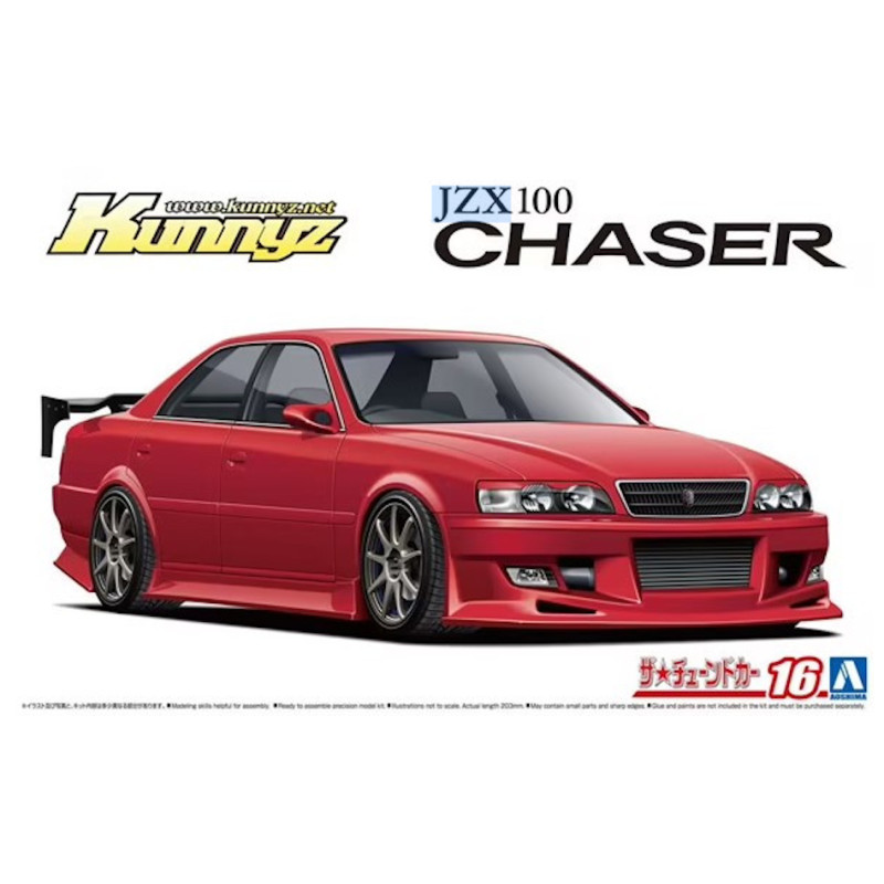 Toyota Kunny'z JZX100 Chaser Tourer V 1998 - 1/24 - AOSHIMA 06310