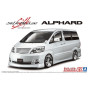 Toyota Silk Blaze MNH/ANH10/15W Alphard - 1/24 - AOSHIMA 05873