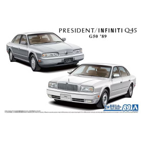 Nissan G50 President/Infiniti Q45 1989 - 1/24 - AOSHIMA 06404