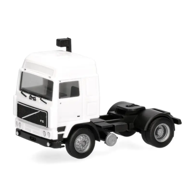Tracteur porteur Volvo F10 Globetrotter à 2 essieux, blanc - HO 1/87 - HERPA 321082