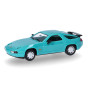 Porsche 928 S4, turqoise - HO 1/87 - HERPA 023580-002