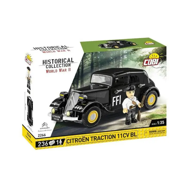 Citroën Traction 11CV WWII - échelle 1/35 - COBI 2266