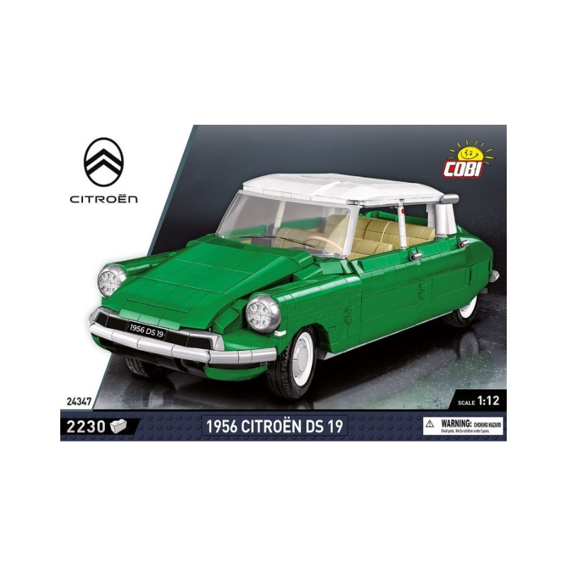 Citroen Ds 19 1956 - échelle 1/12 - COBI 24347