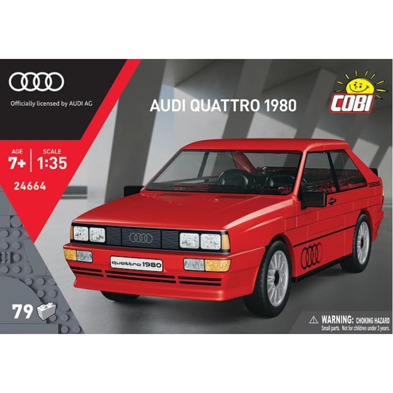 Audi Quattro 1980 - échelle 1/35 - COBI 24664