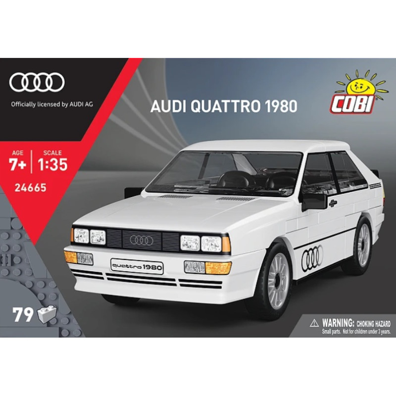 Audi Quattro 1980 - échelle 1/35 - COBI 24665