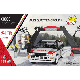 Audi Quattro Group 4 - échelle 1/35 - COBI 24666