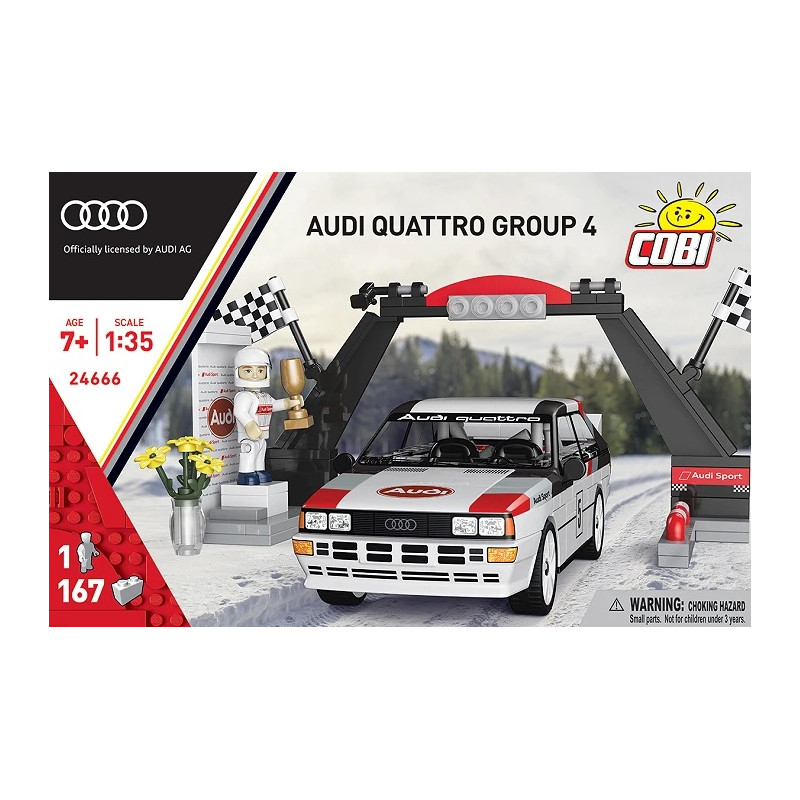 Audi Quattro Group 4 - échelle 1/35 - COBI 24666