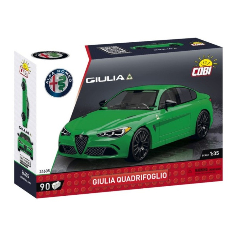 Alfa Romeo Giulia Quadrifoglio - échelle 1/35 - COBI 24605