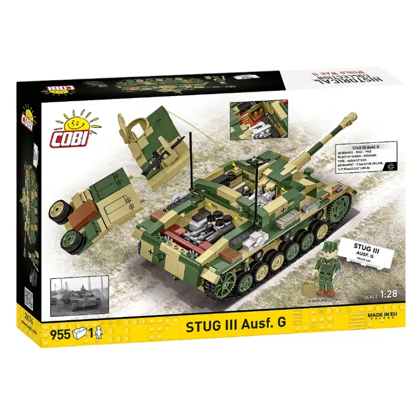 Stug III Ausf.g - échelle 1/28 - COBI 2676