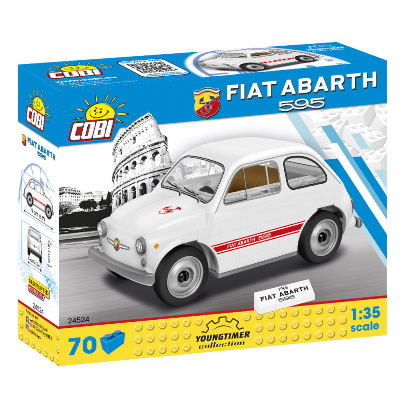 Fiat Abarth 595 - échelle 1/35 - COBI 24524